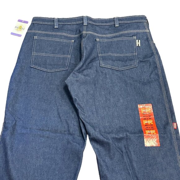 Woodland Westex Ultra Soft Jeans 40x30 Built-in Knee Pads Flame Resistant HRC2 - Picture 10 of 16